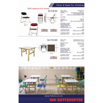 Kursi Anak Futura KS FTR 09 FRAME CH FRAME PC MJ FTR 109