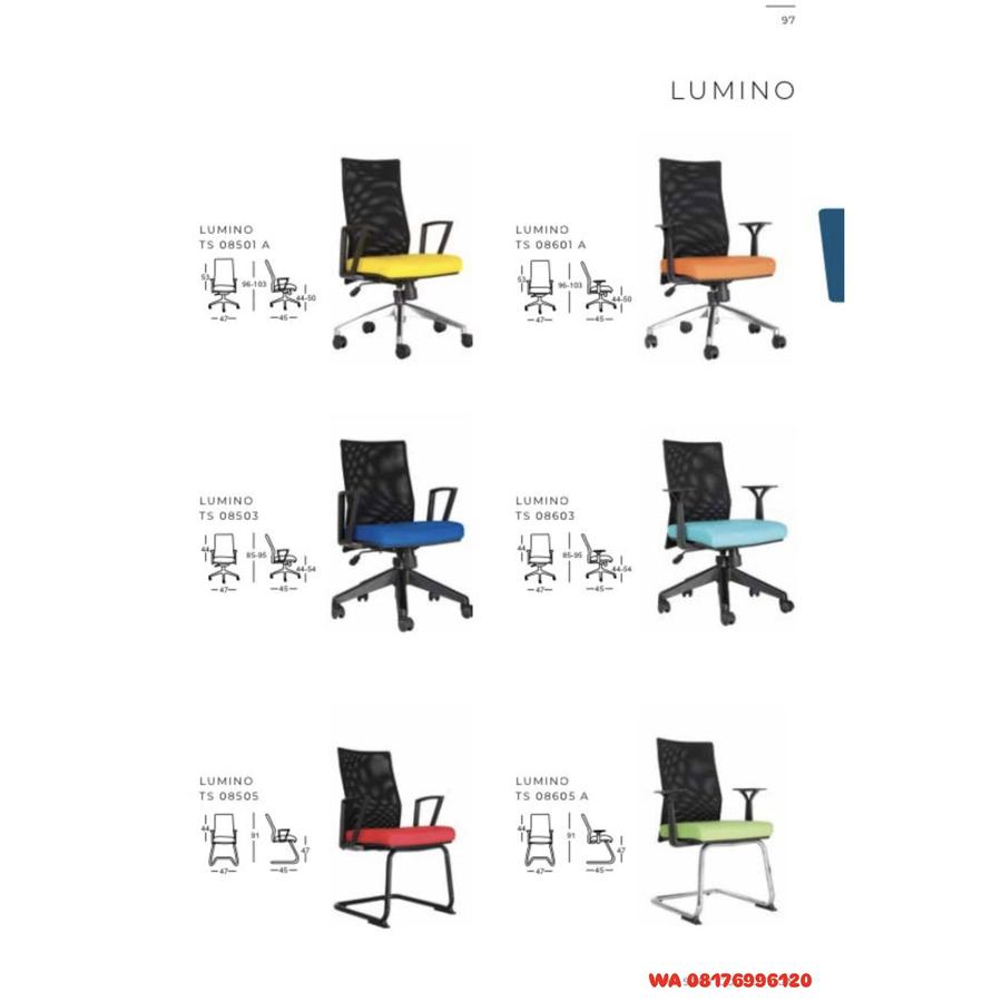 Kursi Kantor Chairman LUMINO TS 08501 A 08503 08505 08601 A 08603 08605 A