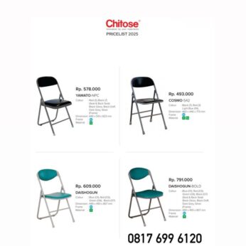 Kursi Kantor Chitose YAMATO-NPC COSMO-542 DAISHOGUN DAISHOGUN-BOLD