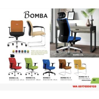 Kursi Kantor Donati BOMBA 1 2 3 AL V1- C V3- C