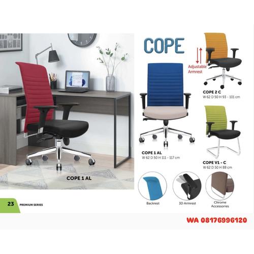 Kursi Kantor Donati COPE 1 2 AL C V1 - C