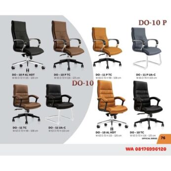 Kursi Kantor Donati DO – 10 11 P AL HDT P TC P UA-C & DO – 10 11 AL HDT TC UA-C
