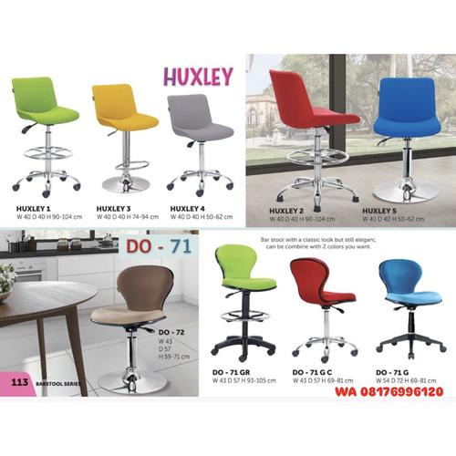 Kursi Kantor Donati HUXLEY 1 2 3 4 5 & DO - 71 72 G C GR