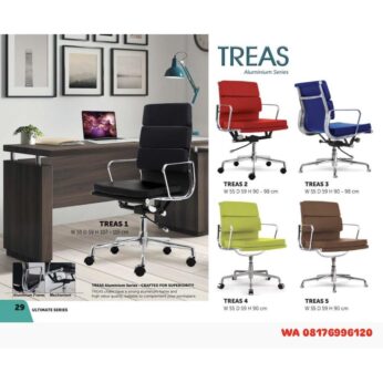 Kursi Kantor Donati TREAS 1 2 3 4 5