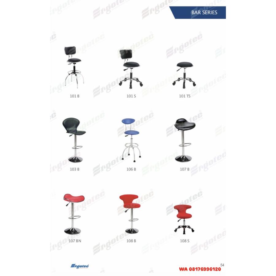 Kursi Kantor Ergotec 101 B 101 S 101 TS 103 B 106 B 107 B 107 BN 108 B 108 S