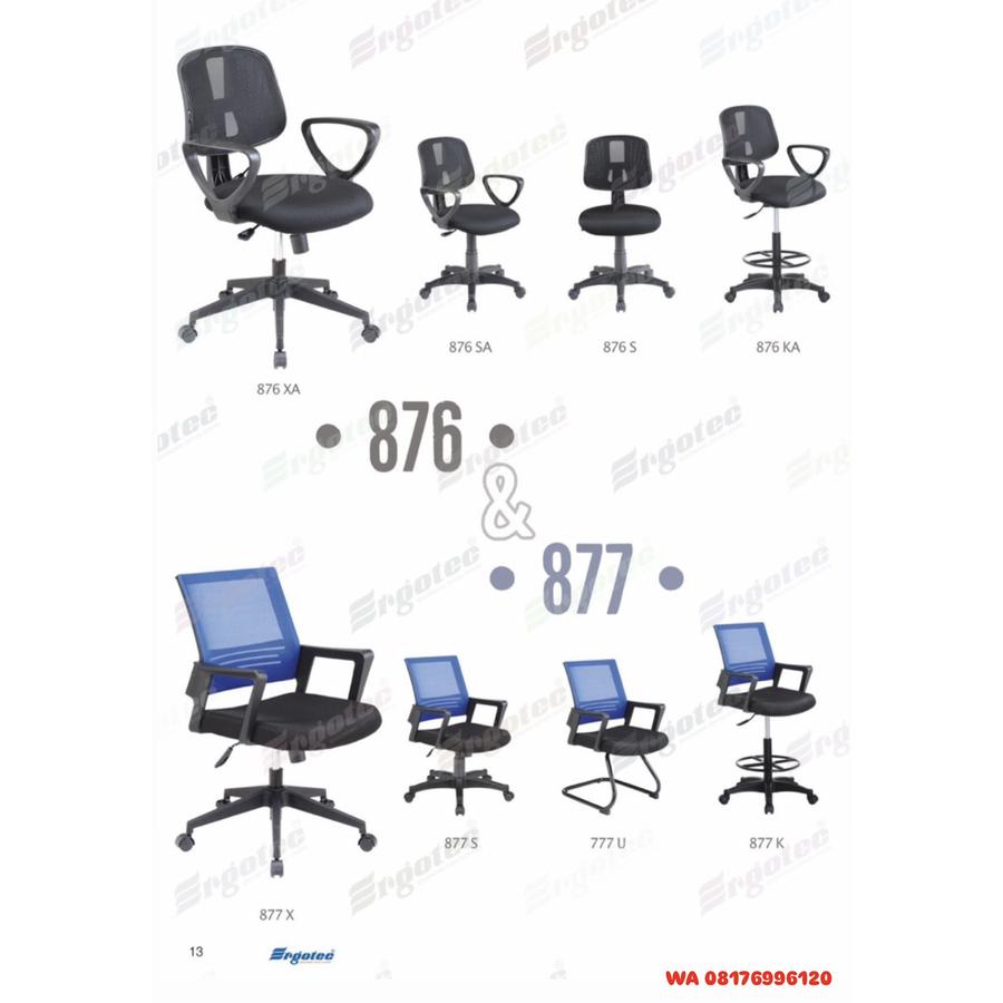 Kursi Kantor Ergotec 876 XA 876 SA 876 S 876 KA 877 X 877 S 777 U 877 K