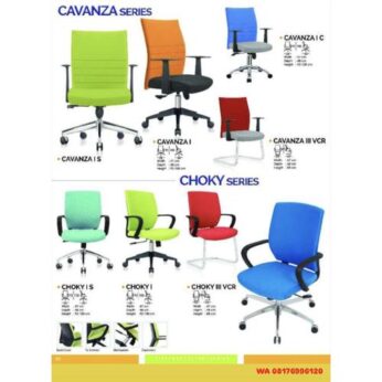 Kursi Kantor Ichiko CAVANZA I I S I C III VCR & CHOKY I I S III VCR