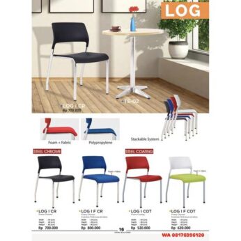 Kursi Kantor Ichiko Eco LOG I CR LOG I F CR LOG I COT LOG I F COT