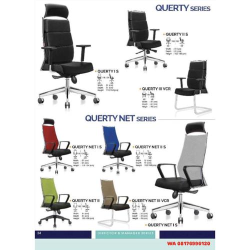 Kursi Kantor Ichiko QUERTY I S II S III VCR & QUERTY NET I S II II S III VCR