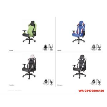 Kursi Kantor Savello Gaming Captain, Formula, Mandalika, Champion