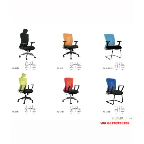 Kursi Kantor Subaru MS 50 TA MS 60 T MS 60 TU CR MS 50 D MS 60 DA MS 60 DU