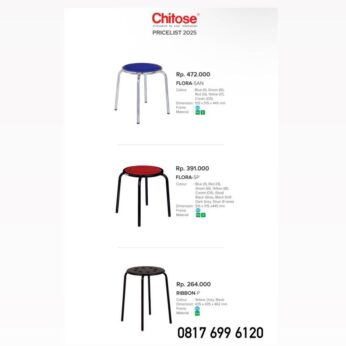 Kursi Resto Chitose FLORA-SAN FLORA-SP RIBBON-P