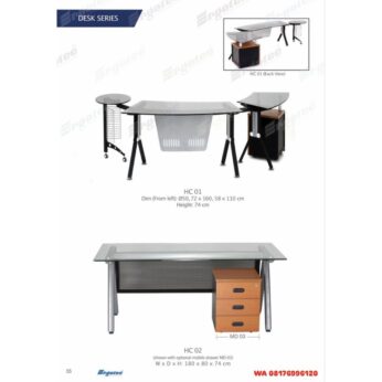 Meja Kantor Ergotec HC 01 HC 02