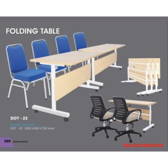 Meja Lipat Kantor Donati DOT – 23