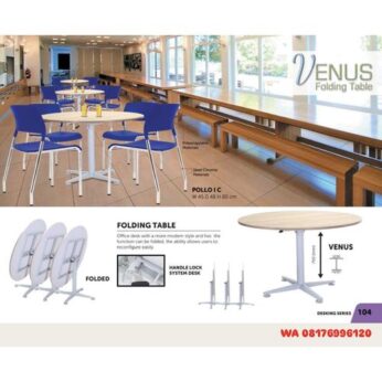 Meja Lipat Kantor Donati VENUS