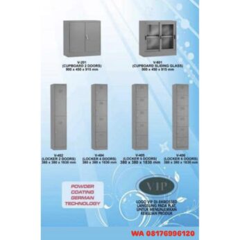 Loker Kantor VIP V-601 V-402 V-404 V-405 V-406 VS-304 VS-202 VS-203 VS-602