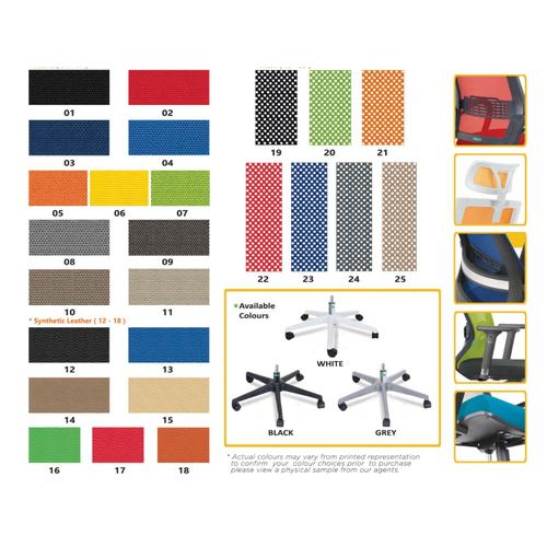 Kursi Kantor Donati Decco CEYLON F 1 C CEYLON F 2 CEYLON F 3 VC CEYLON F 4 - Image 2