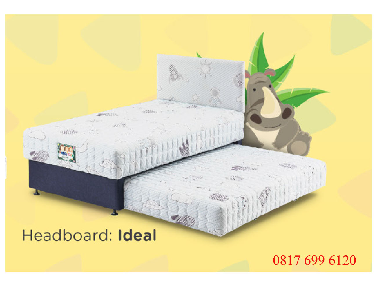 Springbed Guhdo 2 in 1 Happy Kids Latex Spring 2019 - Ideal