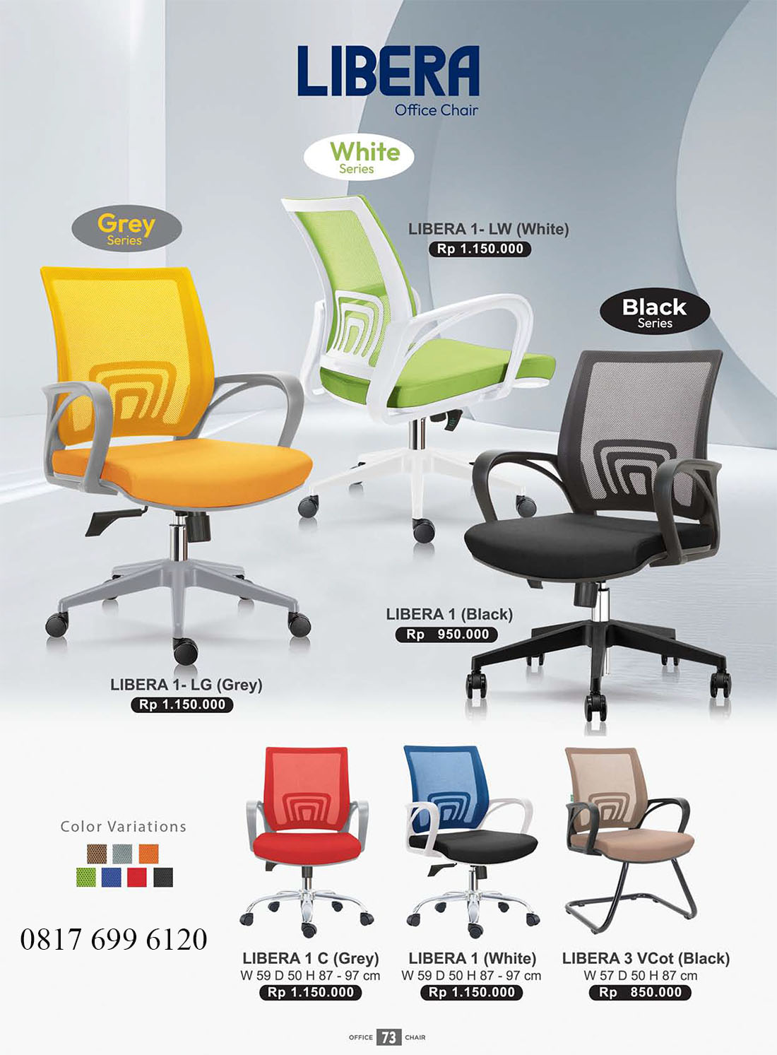 Kursi Kantor Donati Ultimate LIBERA