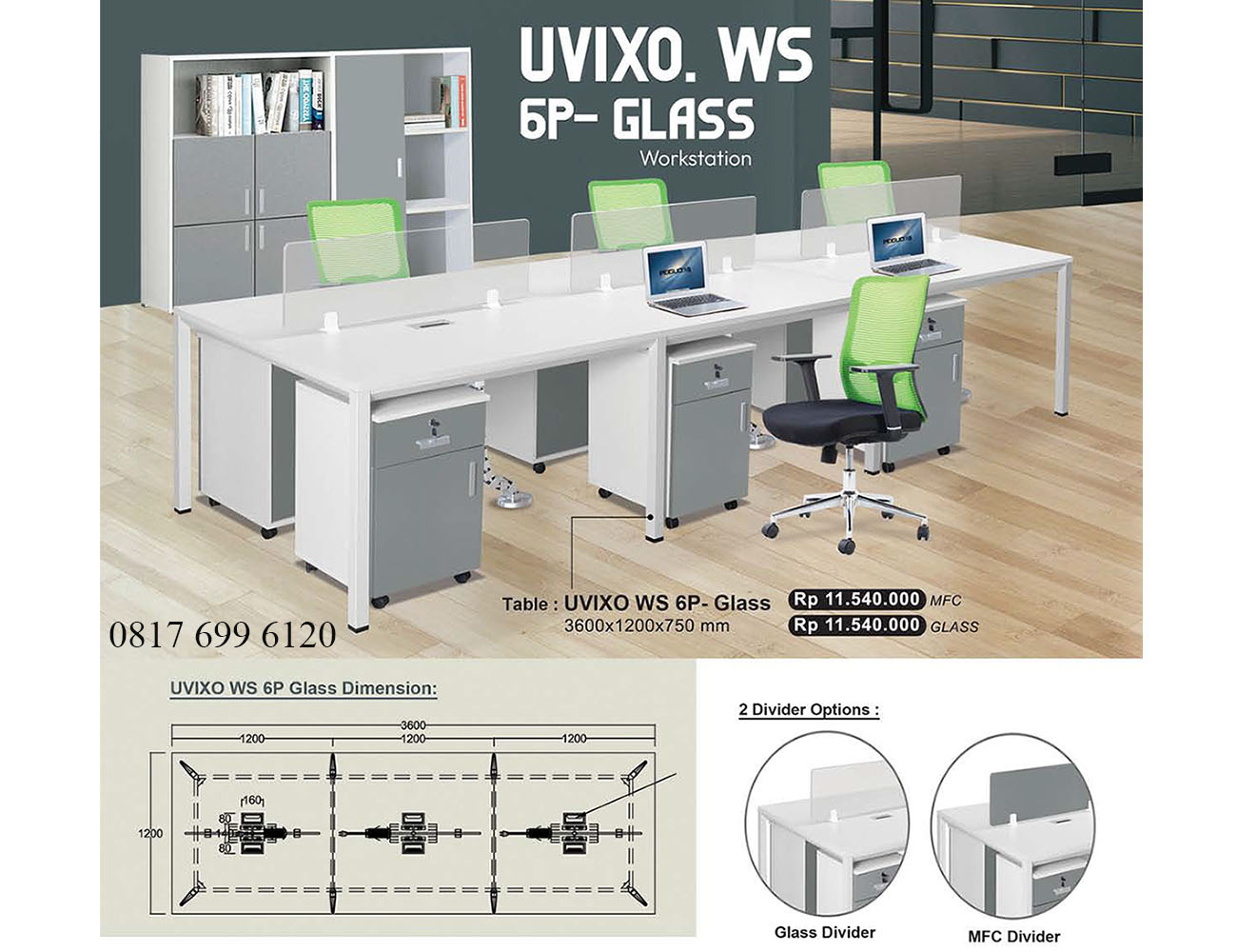 Workstation Donati Ultimate Uvixo WS.6P
